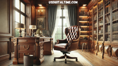 leather office chair