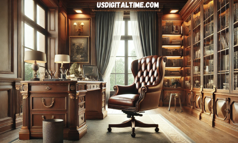 leather office chair