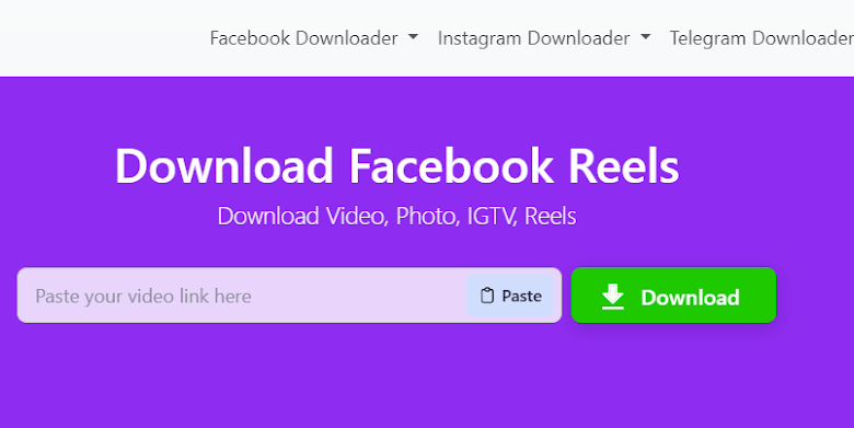 Facebook Video & Reels Downloader